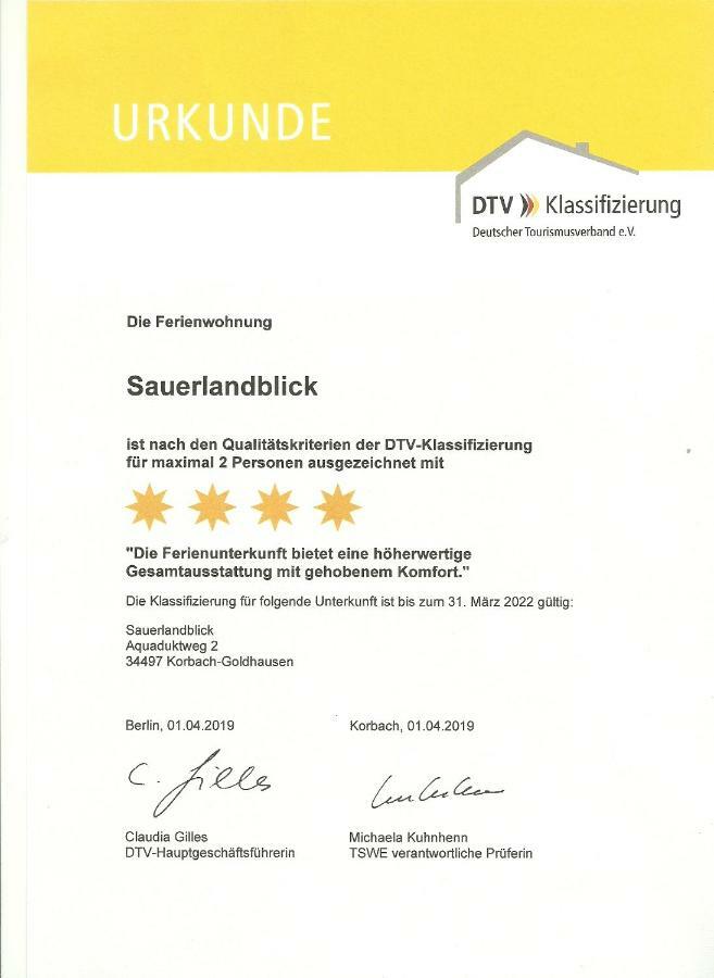 Ferienwohnung Sauerlandblick Goldhausen Luaran gambar